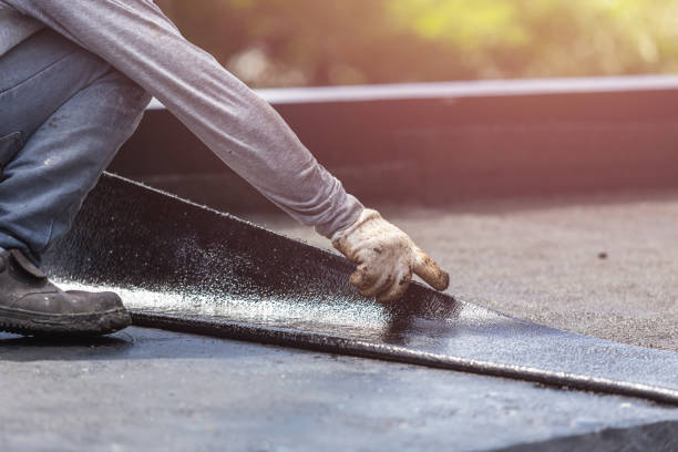 Professional Waterproofing technician working in Middle Point, OH